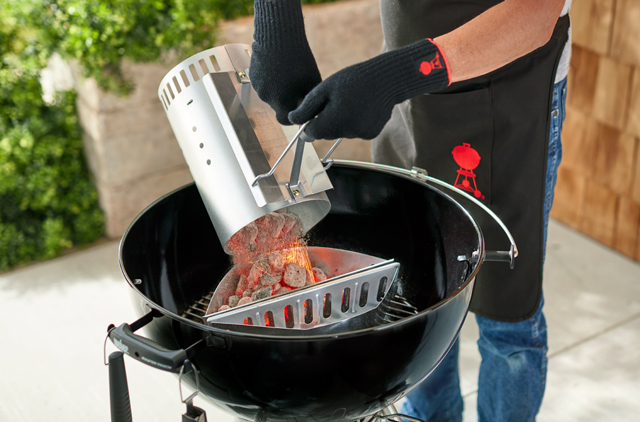 Anzündkamin Rapidfire Grillzubehör Weber